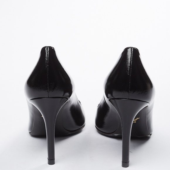 ❌ NWT Mascia Mandolesi Saffiano Leather Stiletto - Picture 3 of 7